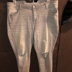 Old Navy Rockstar Midrise,size 18!!!